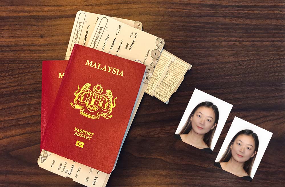take instant passport photo visa picture in selangor petaling jaya